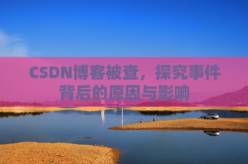 CSDN博客被查，探究事件背后的原因与影响